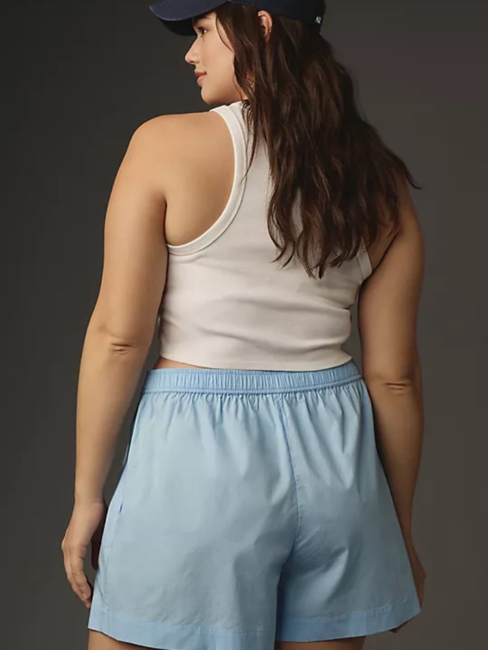 Anthropologie- Wren Boxer Shorts - Size Small - Pale Blue - Picture 7 of 7